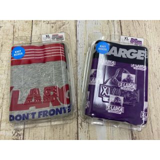 エクストララージ(XLARGE)のXLARGE ボクサーパンツ 新品LLサイズ2点セット(ボクサーパンツ)