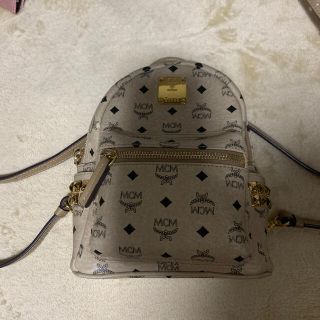 Mcm Mcm ミニリュック リュック レディース ベージュ系 の通販 7点 エムシーエムのレディースを買うならラクマ