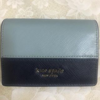 ケイトスペードニューヨーク(kate spade new york)のケイトスペード  バイフォールド定期入れ(名刺入れ/定期入れ)