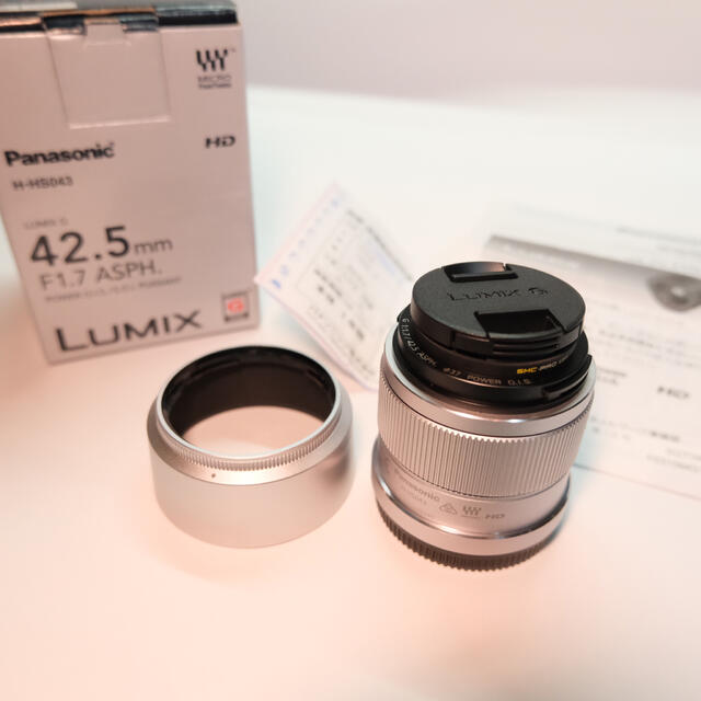 美品！Panasonic LUMIX G 42.5F1.7-S