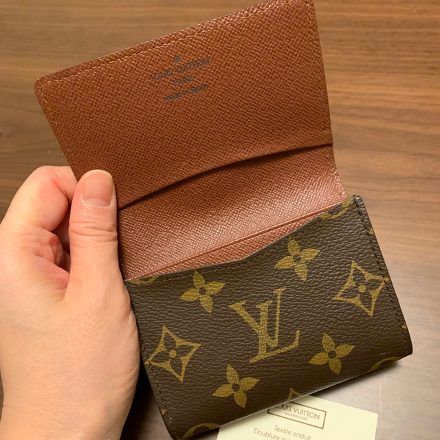 LOUIS VUITTON(ルイヴィトン)の【美品】ルイヴィトン カードケース 名刺入れ 箱あり レディースのファッション小物(名刺入れ/定期入れ)の商品写真