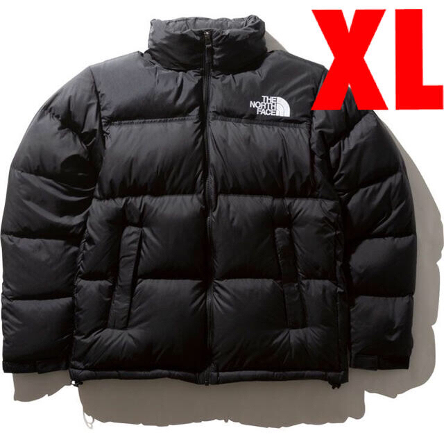 【美品】THE NORTH FACE ノースフェイス ヌプシ ダウン 黒 XL