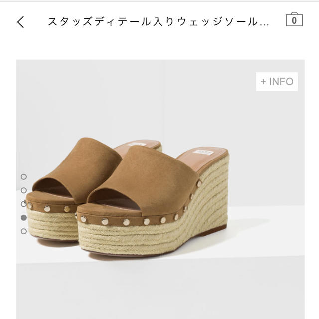 zara サンダル