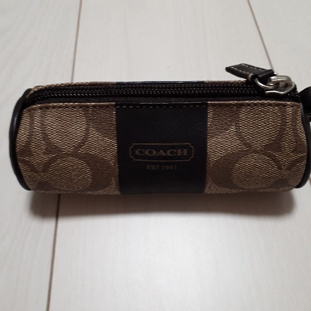 COACH(コーチ)の【美品】ゴルフ　ボールケース スポーツ/アウトドアのゴルフ(その他)の商品写真