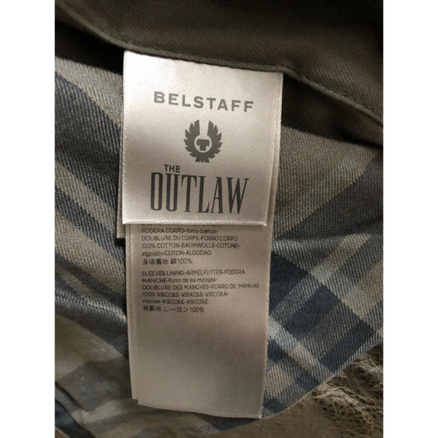 BELSTAFF(ベルスタッフ)のカル様専用　新品　belstaff outlaw ベッカム　希少サイズ54 メンズのジャケット/アウター(レザージャケット)の商品写真