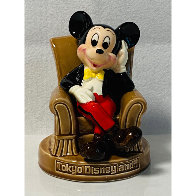 Disney 美品 アンティーク レトロ ディズニー 陶器製 ミッキーマウス 貯金箱の通販 By アッキーs Shop ディズニーならラクマ