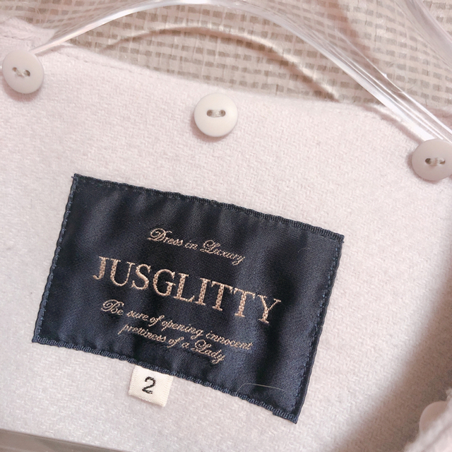 JUSGLITTY(ジャスグリッティー)のジャスグリ　5wayコート レディースのジャケット/アウター(ロングコート)の商品写真