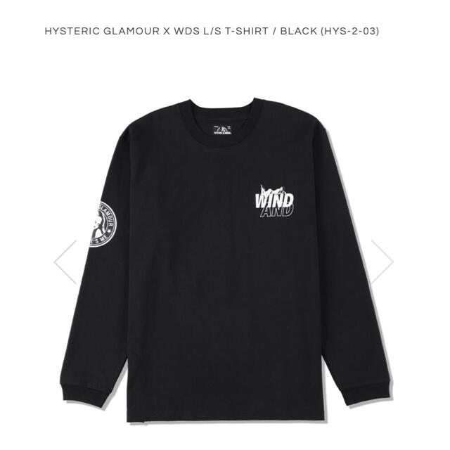 HYSTERIC GLAMOUR(ヒステリックグラマー)のwind and sea HYSTERIC GLAMOUR ロンT メンズのトップス(Tシャツ/カットソー(七分/長袖))の商品写真