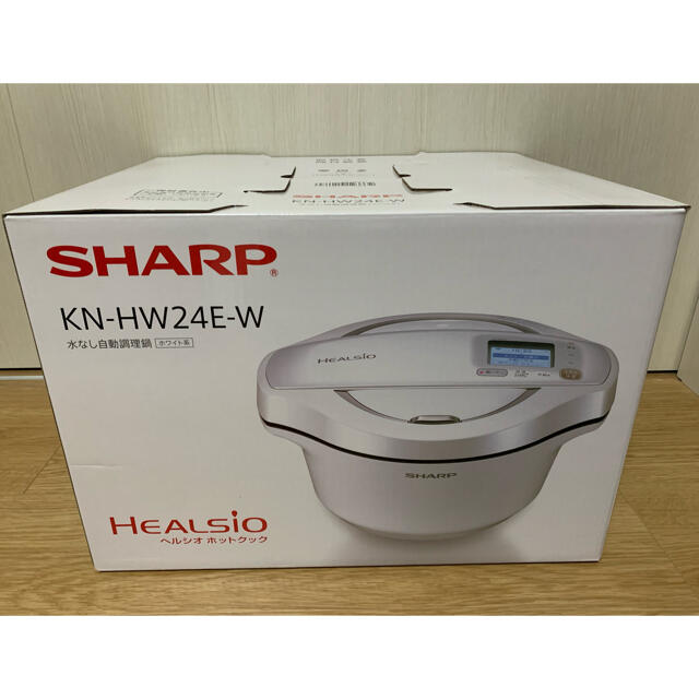 SHARP - 【新品】ヘルシオ ホットクック 2.4L ホワイト【送料無料】の ...
