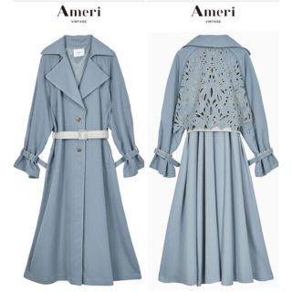 今期アメリヴィンテージ バックカッティングレースコートAmeri vintage