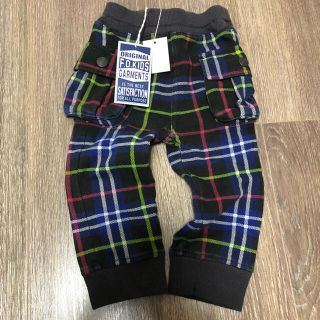 エフオーキッズ(F.O.KIDS)のf.o.kids 新品　パンツ 80 エフオーキッズ　チェック(パンツ)