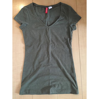 エイチアンドエム(H&M)のシンプルTシャツ(Tシャツ(半袖/袖なし))