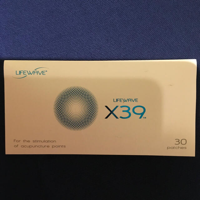 商品説明X39  LIFE WAVE パッチ　エックスサーティーナイン　ライフウェイブ