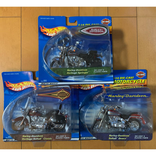 Harley Davidson(ハーレーダビッドソン)の1/18 ホットウィール ハーレーダビッドソン 5種 エンタメ/ホビーのおもちゃ/ぬいぐるみ(模型/プラモデル)の商品写真