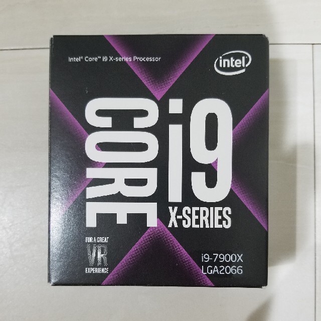 intel Core i9 7900X LGA2066 殻割クマメタル化済動作品