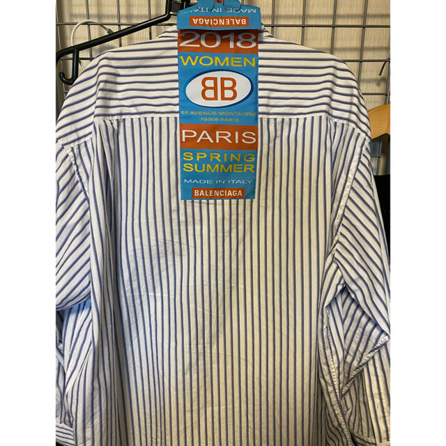 Balenciaga(バレンシアガ)のBalenciaga タグシャツ　サイズ36 バレンシアガ メンズのトップス(シャツ)の商品写真