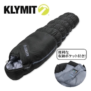 【新品】KLYMIT クライミット  ダウン寝袋 KSB20 ブラック(寝袋/寝具)