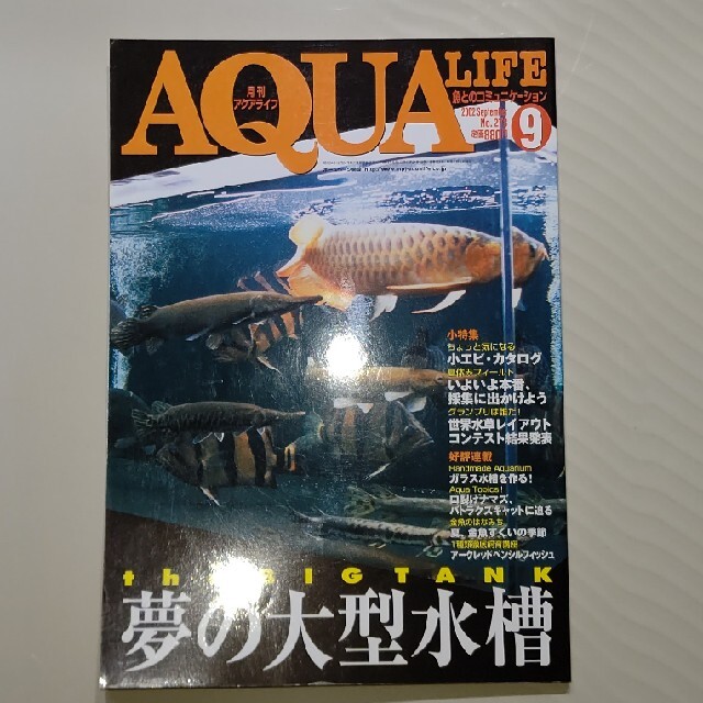 月刊アクアライフ 夢の大型水槽特集 ADA故天野尚氏コラム   エンタメ/ホビーの雑誌(アート/エンタメ/ホビー)の商品写真