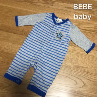 ベベ(BeBe)のおすま様専用　最終値下げ べべ baby ロンパース  60(ロンパース)