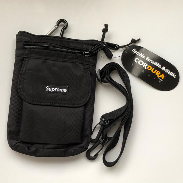 ショルダーバッグsupreme shoulder bag シュプリーム　ショルダーバッグ 黒