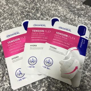 MEDIHEAL TENSION FLIX Hydra 3枚セット①(パック/フェイスマスク)