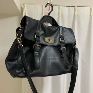 アオヤマ(青山)の就活　就活バッグ　Nline 黒バッグ　ショルダーバッグ　ハンドバッグ(ショルダーバッグ)