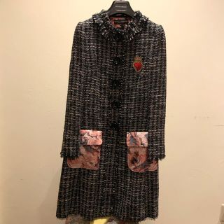 ドルチェアンドガッバーナ(DOLCE&GABBANA)のウールコート　(ロングコート)