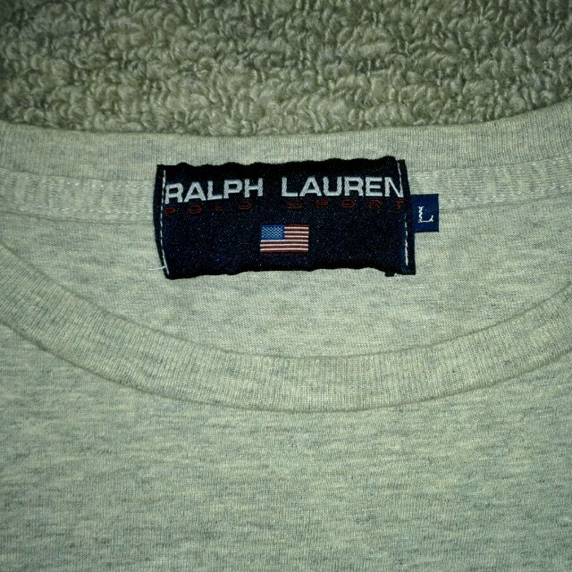 Ralph Lauren(ラルフローレン)のラルフローレン Tシャツ L グレー レディースのトップス(Tシャツ(半袖/袖なし))の商品写真