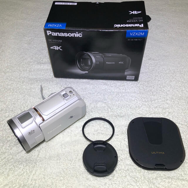 Panasonic - ビデオカメラ 4K Panasonic VZX2M 64GB
