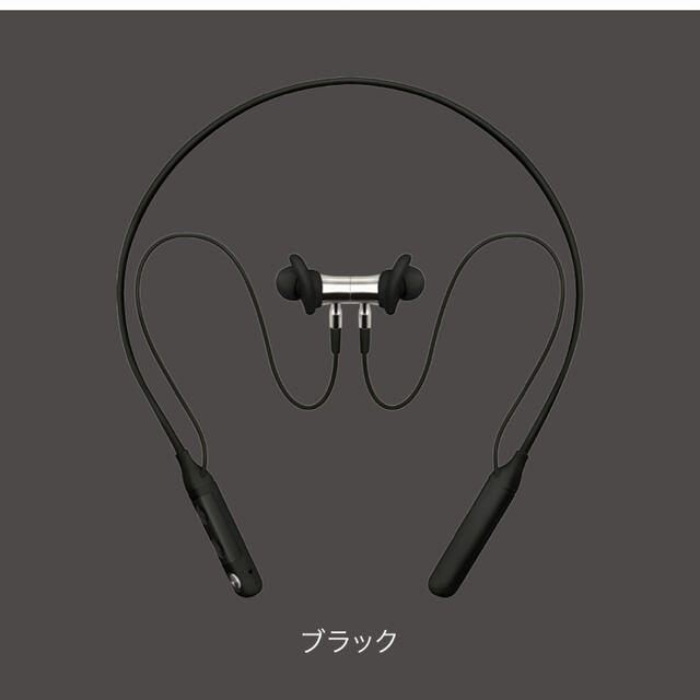 Softbank(ソフトバンク)の新品GLIDiC Sound Air WS-5100/ブラックワイヤレスイヤホン スマホ/家電/カメラのオーディオ機器(ヘッドフォン/イヤフォン)の商品写真