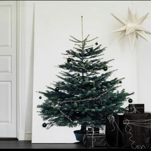 IKEA(イケア)の完売品⭐️IKEA クリスマス　タペストリー インテリア/住まい/日用品のインテリア小物(その他)の商品写真
