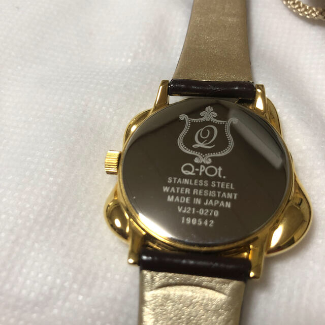 Q-pot. 腕時計 美品 日本製の通販 by 生桜里's shop｜キューポットならラクマ - Q-pot トケトケイ メルトチョコレート 日本製安い
