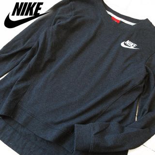 ナイキ(NIKE)の超美品 Sサイズ NIKE ナイキ スウェット/トレーナー グレー(トレーナー/スウェット)