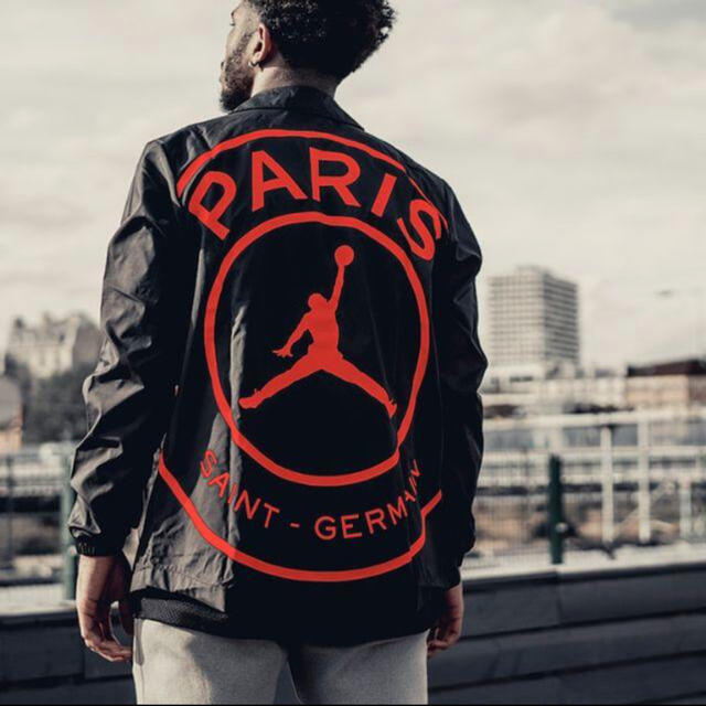 L PSG JORDAN コーチジャケット ジョーダン CoachJacket