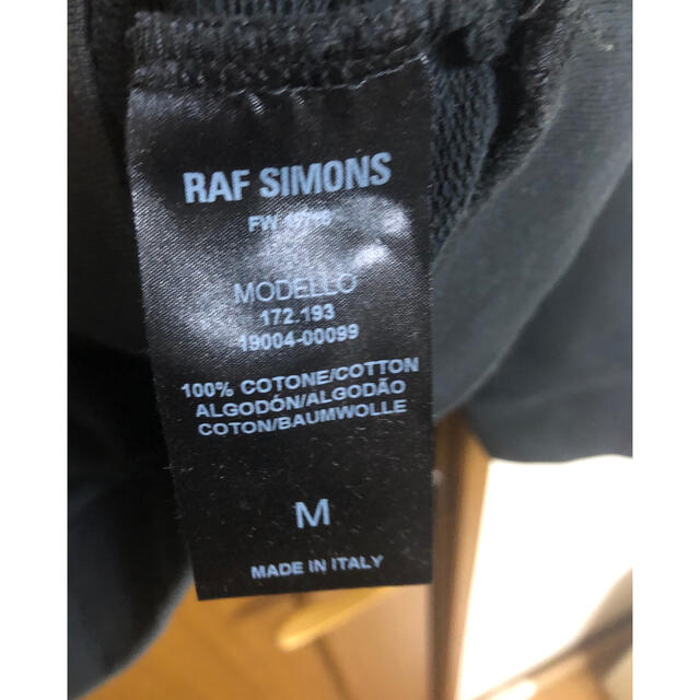 RAF SIMONS(ラフシモンズ)のrafsimons トレーナー　M メンズのトップス(スウェット)の商品写真