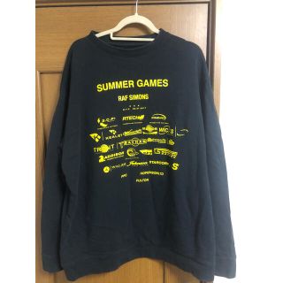 ラフシモンズ(RAF SIMONS)のrafsimons トレーナー　M(スウェット)