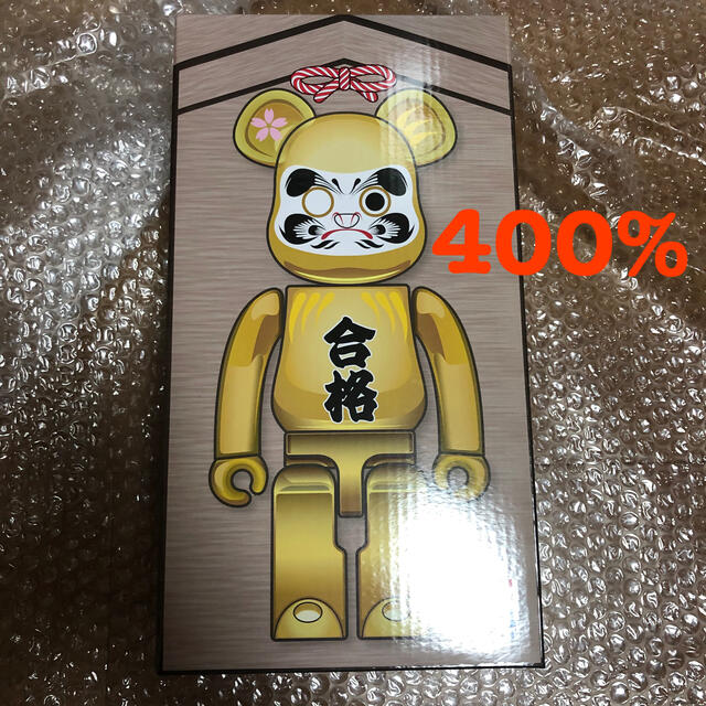 MEDICOM TOY(メディコムトイ)のBe@rbrick 達磨 合格 金メッキ 400% エンタメ/ホビーのフィギュア(その他)の商品写真