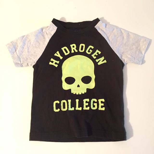 HYDROGEN(ハイドロゲン)のハイドロゲン  ラグランTシャツ キッズ/ベビー/マタニティのキッズ服男の子用(90cm~)(Tシャツ/カットソー)の商品写真