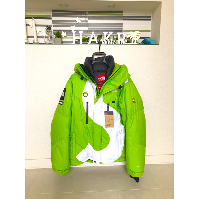 美品Supreme TheNorthFace ダウンジャケットSロゴLサイズ