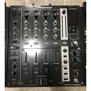 パイオニア(Pioneer)の【fumiさま専用】Pioneer DJM-750 DECKSAVER付(DJミキサー)