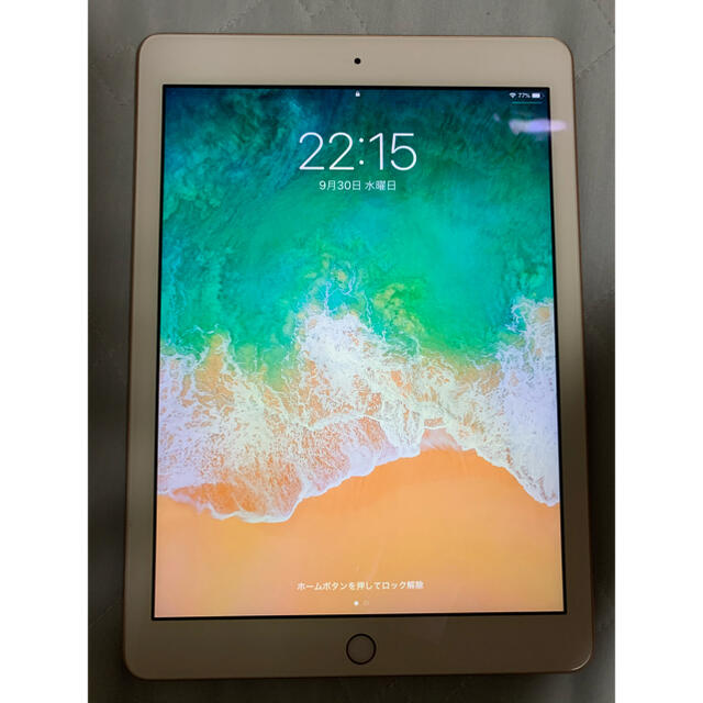 iPad(6世代) WiFi,32GB ゴールドタブレット