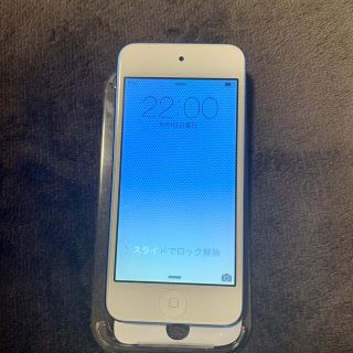 アイポッドタッチ(iPod touch)の✨値下げ✨iPod touch 6世代　16G ブルー(ポータブルプレーヤー)