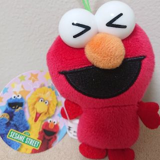 セサミストリート(SESAME STREET)のエルモ マスコット ストラップ(キャラクターグッズ)