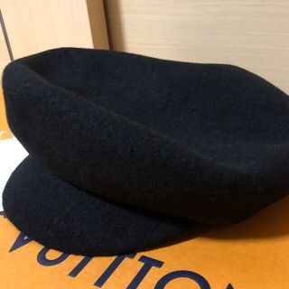 サンシー(SUNSEA)の20aw SUNSEA Jakie's Big Beret BLACK(キャスケット)