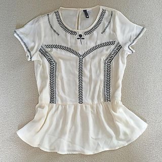 エイチアンドエム(H&M)の新品 未使用 H&M  ブラウス(シャツ/ブラウス(半袖/袖なし))