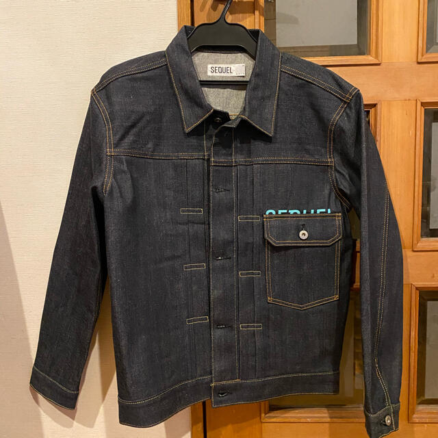 注目ショップ・ブランドのギフト FRAGMENT S 新品 JACKET DENIM design fragment SEQUEL - Gジャン/デニムジャケット