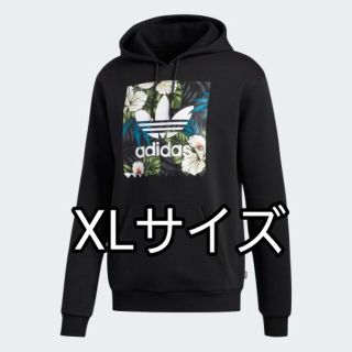 アディダス(adidas)の【新品】adidas  アディフローラル パーカー Oサイズ FM7305(パーカー)