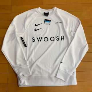 ナイキ(NIKE)の新品 Mサイズ　ナイキ ダブルスウッシュ トレーナートップ　アトモス(スウェット)