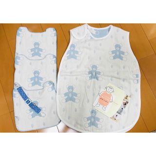 10mois★新品★スリーパー＋スタイ3枚セット(その他)