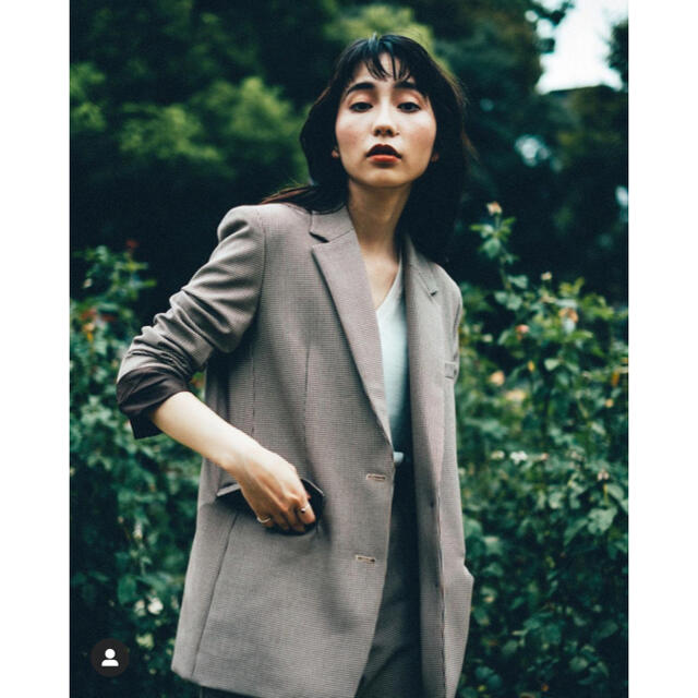 ZARA(ザラ)のmamu online チェックセットアップ レディースのジャケット/アウター(テーラードジャケット)の商品写真